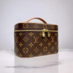 Louis Vuitton NICE mini cosmetic bag Brown